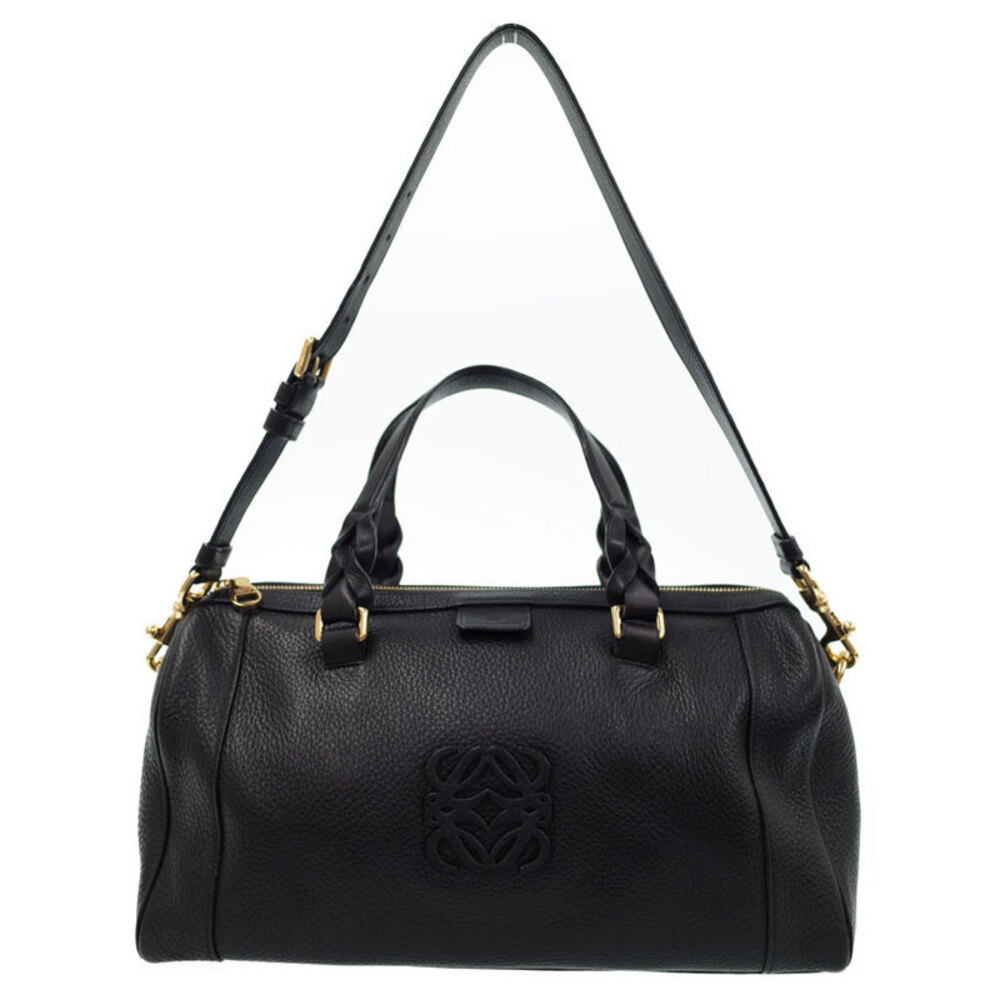 Loewe Fusta Leather Shoulder Bag